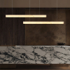 Підвісний світильник Velmore Linea Alabaster — колір білий, з матеріалу  метал, алебастр, стиль модерн