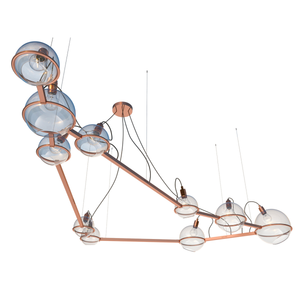 Люстра “Capricorne” (Cузір’я Козорога), арт. 20726 Мідний