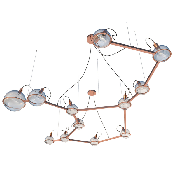Люстра “Centaurus” (Сузір’я Центавра), арт. 20921 Мідний