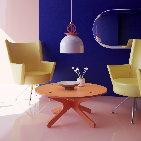 Подвесной светильник в стиле модерн Люстра Mistress by Levantin design, арт. 6124 Белый Pikart в ванную, гостиную