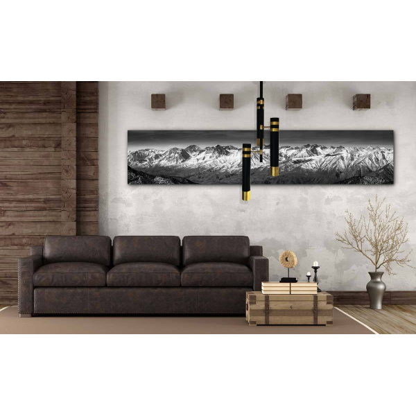 Люстра Level lamp V3 black&amp;brass, арт. 5021 