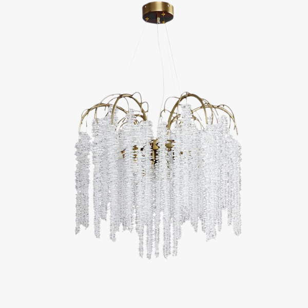 Люстра CRYSTAL TASSELS  хрустальная в зал