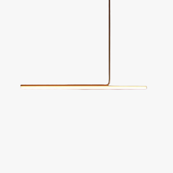 Підвісний світильник світлодіодний CISAK 120 см золото