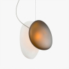 Підвісний світильник PEBBLE SUSPENTION GREY WHITE