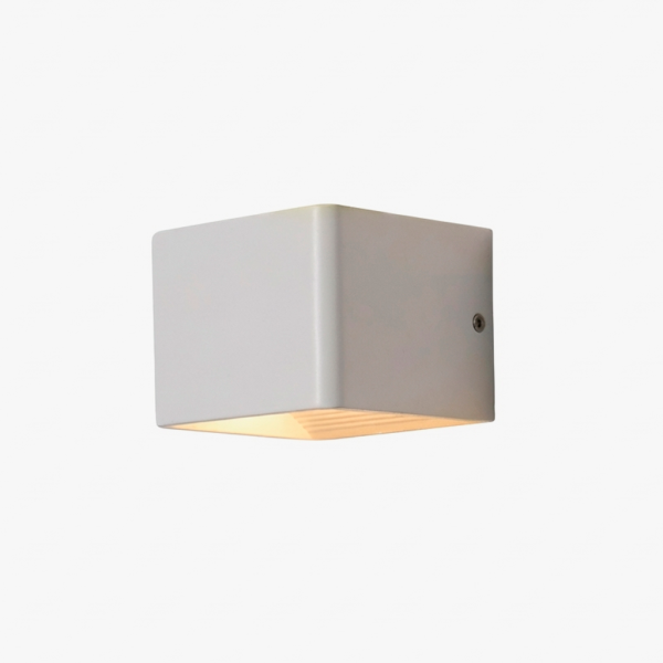 Бра на стіну над ліжком  BRICK COLOR 1 Білий