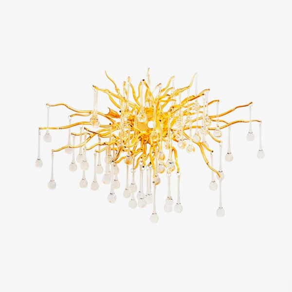 GOLDEN CRYSTAL WALL Бра - дизайнерский настенный светильник