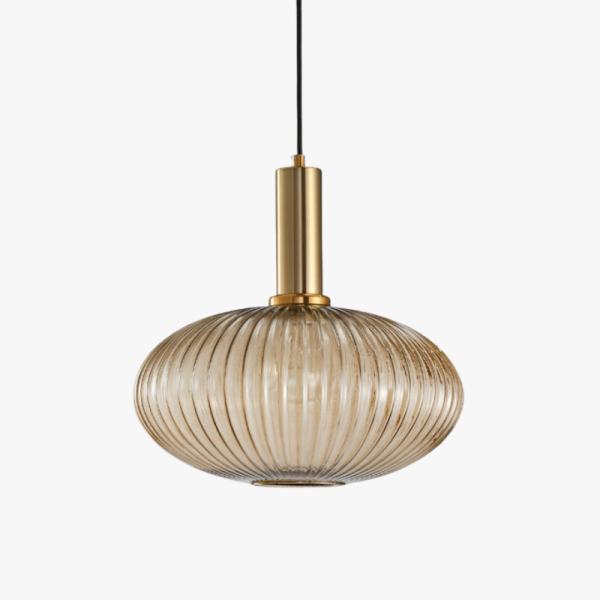 Підвісний світильник IRIX C бурштиновий С 28*30cm