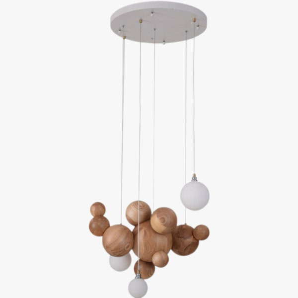 Світильник підвісний світлодіодний BUBBLE WOOD