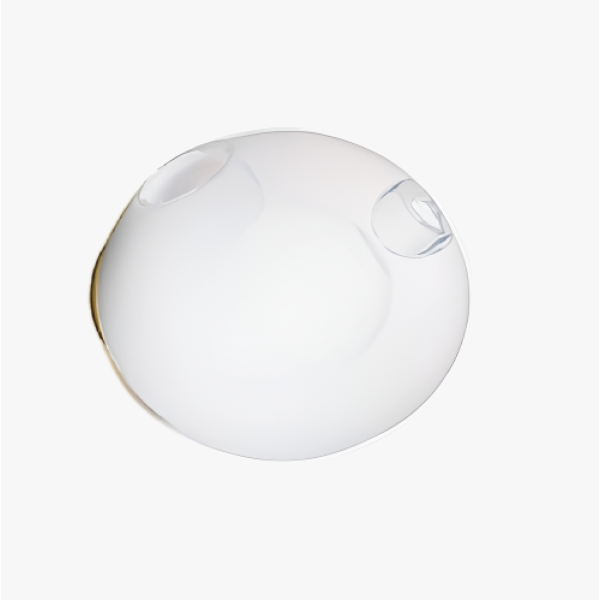 Бра Glass Paradox Молочно-біле глазуроване скло