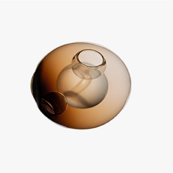 Бра Glass Paradox Градієнтне Янтарне скло