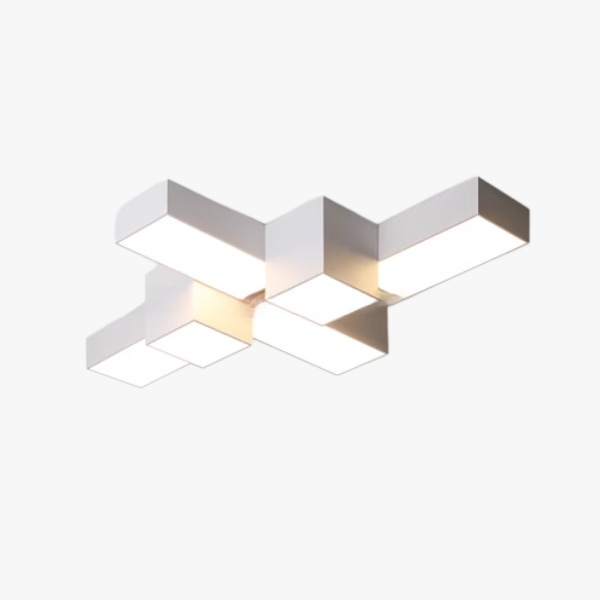 Потолочный светильник Silk Crown 6 плафон Белый