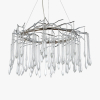 Люстра  світлодіодна WATERDROPS 100cm у вітальню сучасна LED
