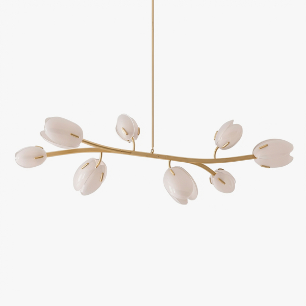 Рейковий, рядний світильник LELLE L Колір: Білий