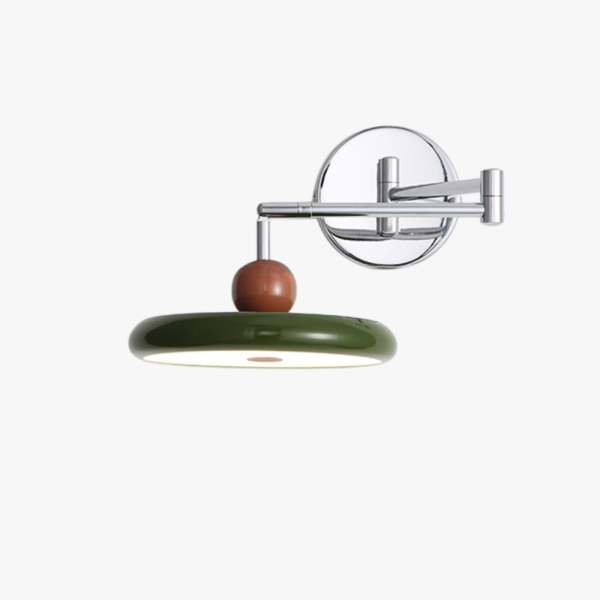 Бра Bronze Rapture Тип A Колір Хром+Зелений