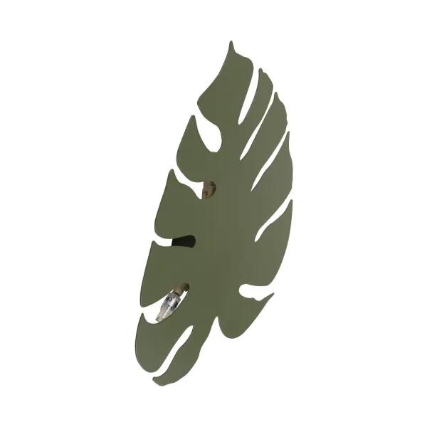 Бра настенное в спальню и гостиную MONSTERA XL GREEN KINKIET 4 TK Lighting в стиле флористика