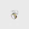 SOL SURF MINI, D75mm, H70mm, LED 7W 4000K, білий/латунь (02.7526.7.940.WH + SOL M RING BRASS)