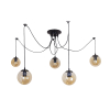 Купить подвесной светильник 756pr1505f-5 BK + BR