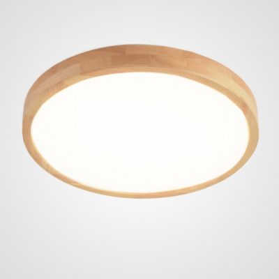 Потолочний світильник світлодіодний лед DISC WOOD