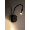 Бра настенное в спальню и гостиную LAGOS BLACK/GOLD 1 USB TK Lighting в стиле хай-тек