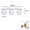 Купить Люстра 761X100F-3 WH+WH (380)