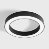 RING M, D390mm, H50mm, LED 25W, 3000К, чорний (02.3900.25.930.BK)
