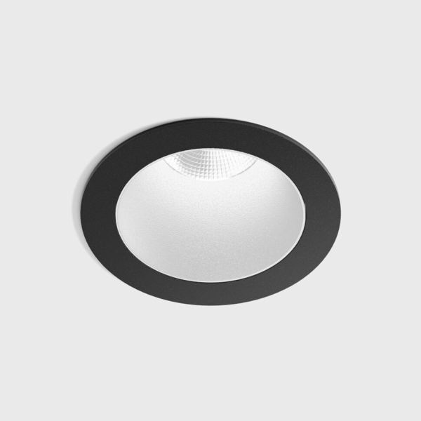 NANO R, D48мм, H67мм, LED 8W 2700K, белый-черный (01.3910.8.927.BK + 01.A390.WH)