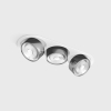 SOL IN MINI X3, L301mm, W111mm, H50mm, LED 3x7W, 3000K, белый/хром (01.7523.21.930.WH/CR)