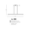 Светильник настенный светодиодный в спальню и ванную SERGIO MIRROR 60 HEATED CCT SWITCH BK Azzardo, LED бра