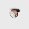 SOL IN, D95mm, H33mm, LED 14W 4000K, чёрный/медь (01.9533.14.940.BK + SOL RING COPPER)