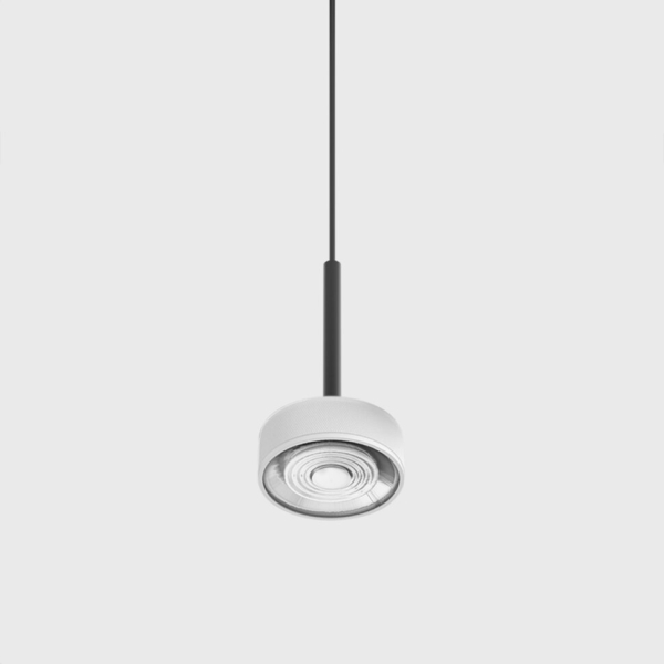SOL MINI P NANO, D75mm, H135mm, 7W LED, 24°, 3000K, IP20, чёрный/белый (03.7531.7.930.BK/WHG)