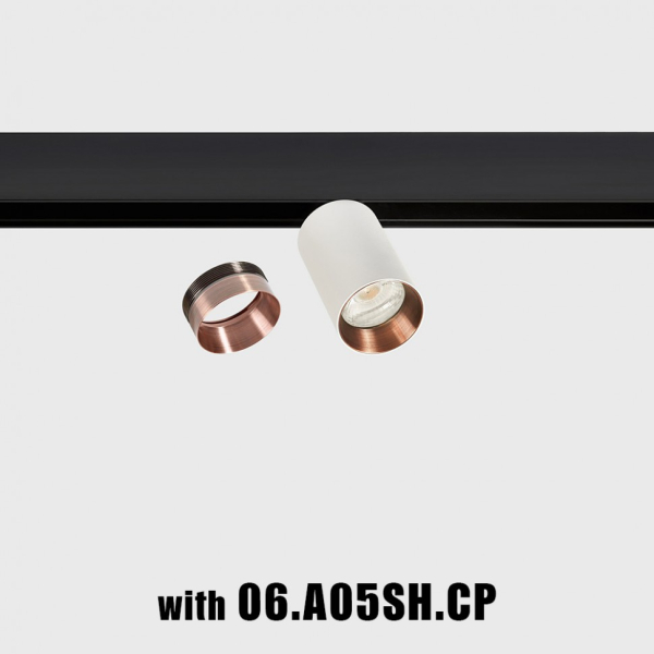 IN_LINE TUB M A 90, D52mm, H90mm, LED 10.8W, 3000К, белый (06.0591.14.930.WH)