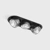SOL IN MINI X3, L301mm, W111mm, H50mm, LED 3x7W, 3000K, чёрный/хром (01.7523.21.930.BK/CR)