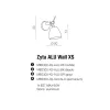 Бра настенное в спальню и гостиную Zyta Alu Wall XS (black) Azzardo в стиле модерн