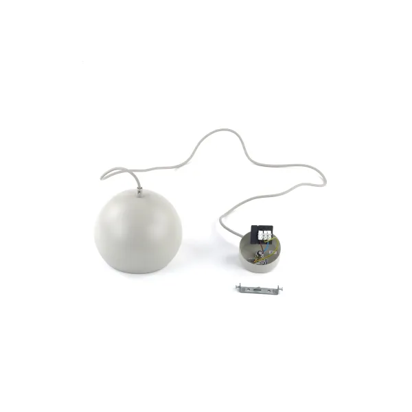 Подвесной светильник в стиле хай-тек ZOE BEIGE LAMPA  1 S TK Lighting в кухню, спальню в цвете бежевый