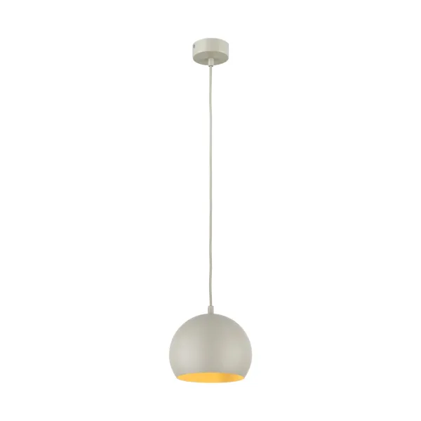 Подвесной светильник в стиле хай-тек ZOE BEIGE LAMPA  1 S TK Lighting в кухню, спальню в цвете бежевый