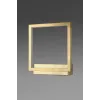 Светильник настенный светодиодный в спальню и гостиную OPERA WALL GOLD Azzardo, LED бра в стиле хай-тек