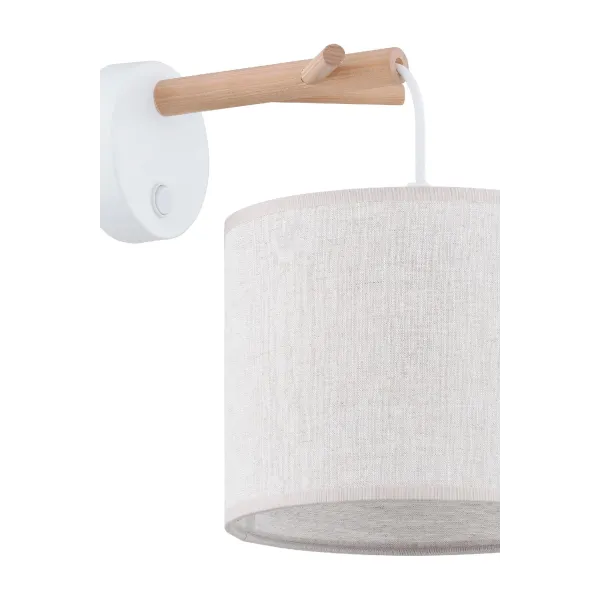 Бра настенное в спальню и гостиную ALBERO NATURE TK Lighting в стиле прованс