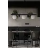 Подвесной светильник в стиле хай-тек PLANT SHELF ZUMALINE в гостиную, кухню в цвете черный