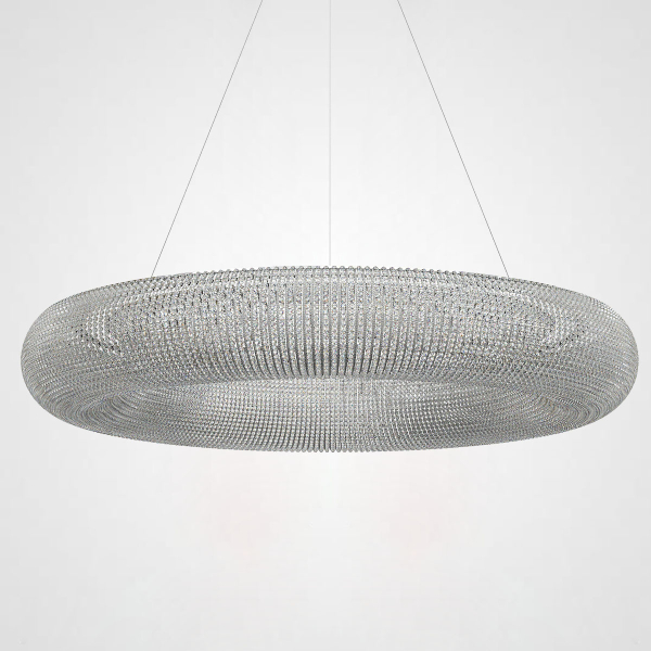 Подвесной светильник Crystal Halo D150 Silver от DEPRIMO