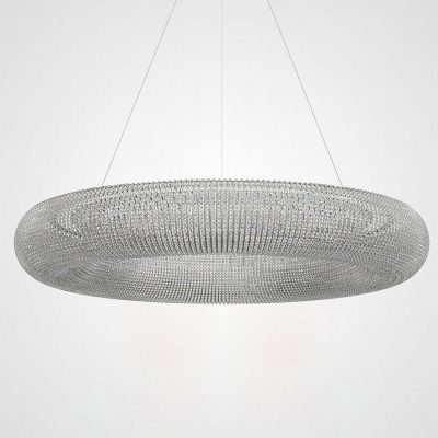 Подвесной светильник Crystal Halo D150 Silver светодиодная в зал