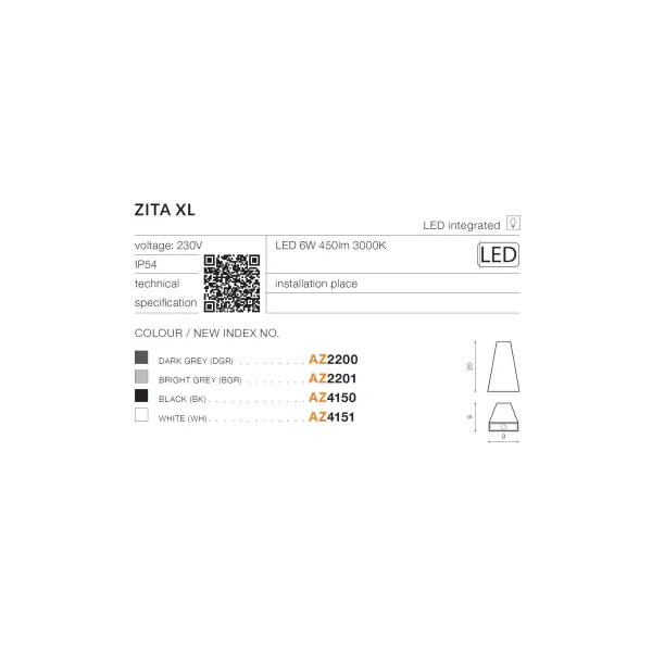 Світильник вуличний AZZARDO