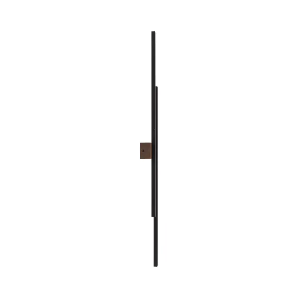 Светильник настенный светодиодный в спальню и гостиную FLASH BLACK WOOD KINKIET LED TK Lighting, LED бра в стиле хай-тек