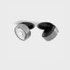 SOL IN MINI, D75mm, H26mm, LED 7W, 4000K, чёрный/хром (01.7526.7.940.BK + SOL M RING GRAIN CHROME)