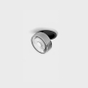 SOL IN MINI, D75mm, H26mm, LED 7W, 4000K, чёрный/хром (01.7526.7.940.BK + SOL M RING GRAIN CHROME)