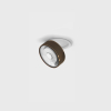 SOL IN MINI, D75mm, H26mm, LED 7W, 3000K, белый/медь (01.7526.7.930.WH + SOL M RING GRAIN COPPER)