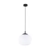 Подвесной светильник в стиле хай-тек VIBE WHITE Підвіс 1 300 TK Lighting в кухню, спальню в цвете черный