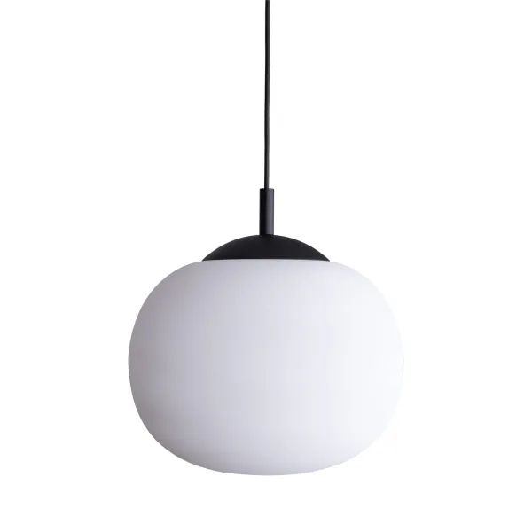 Подвесной светильник в стиле хай-тек VIBE WHITE Підвіс 1  300 TK Lighting в кухню, спальню в цвете черный