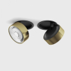 SOL IN, D95mm, H33mm, LED 14W 3000K, чёрный/латунь (01.9533.14.930.BK + SOL RING BRASS)