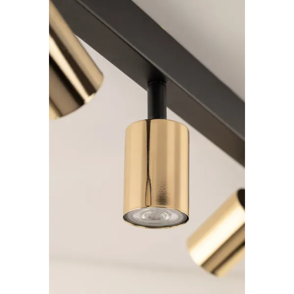 Светильник потолочный TOP GOLD 6 TK Lighting в гостиную, кухню в стиле хай-тек