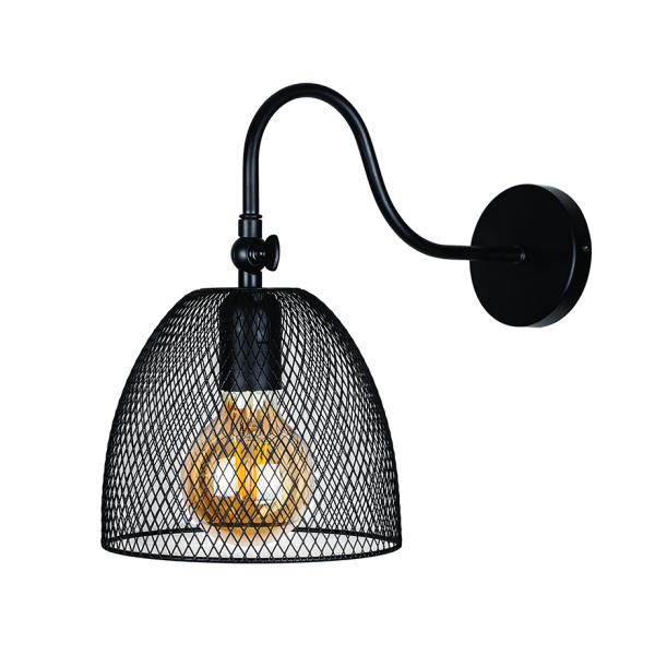 Бра настенное 907W013F3-1 BK levistella в стиле лофт